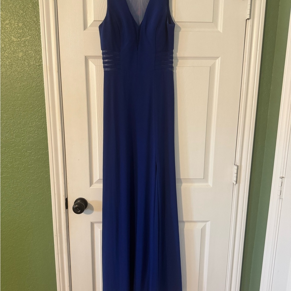 Morgan & Co. Royal Blue Maxi Dress